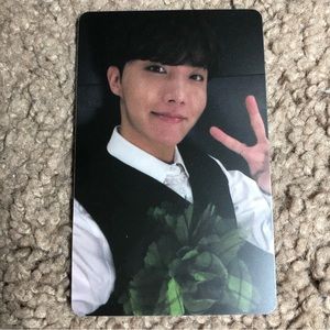 BTS JHope Hoseok BE Deluxe Life Goes On Soundwave LUCKY DRAW Official Photocard
